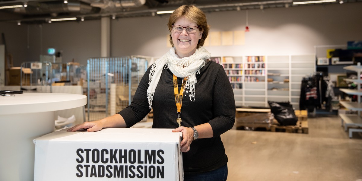 Stockholms Stadsmission öppnar Ny Second Hand-butik I